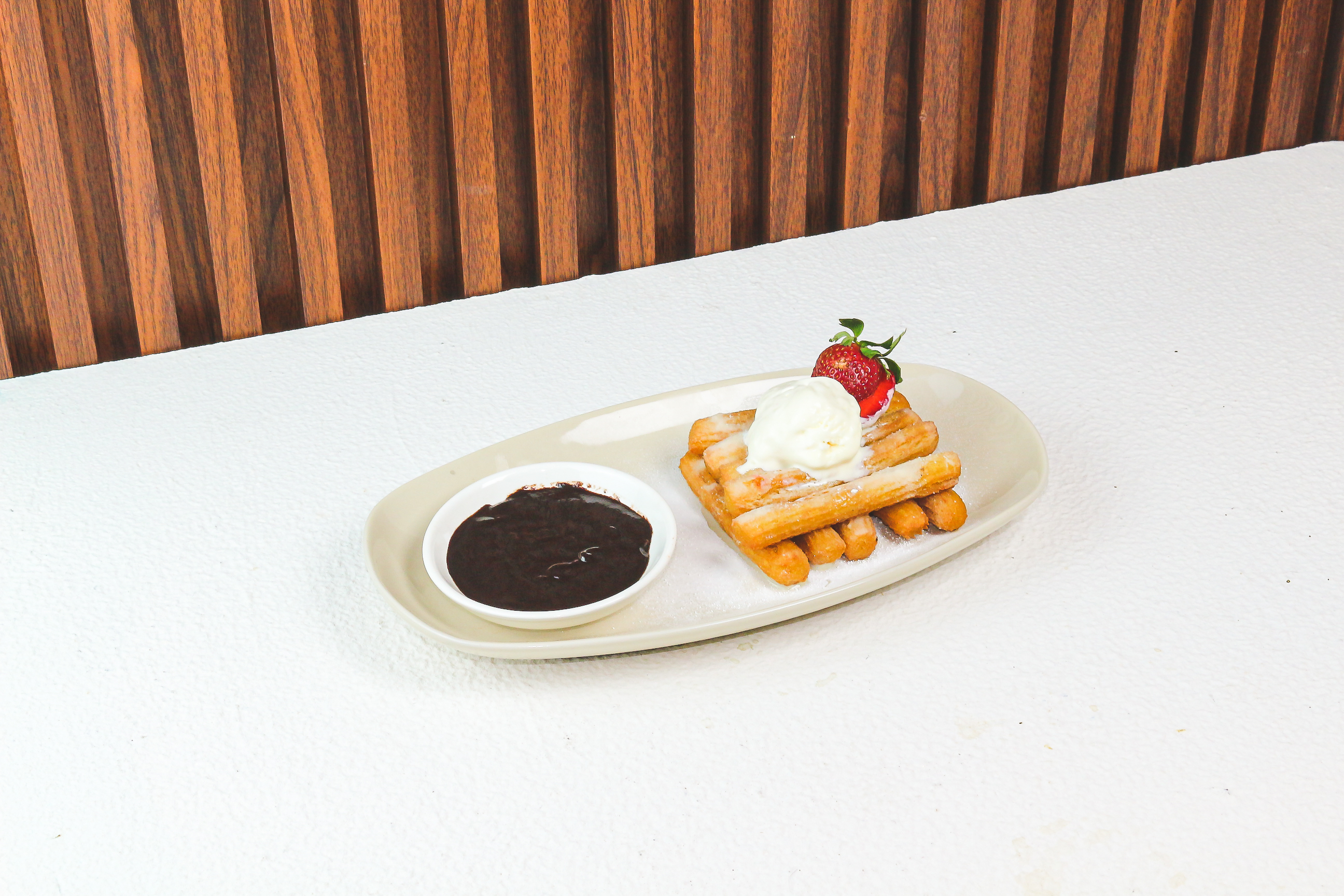 Churros w/ Chocolate Sauce