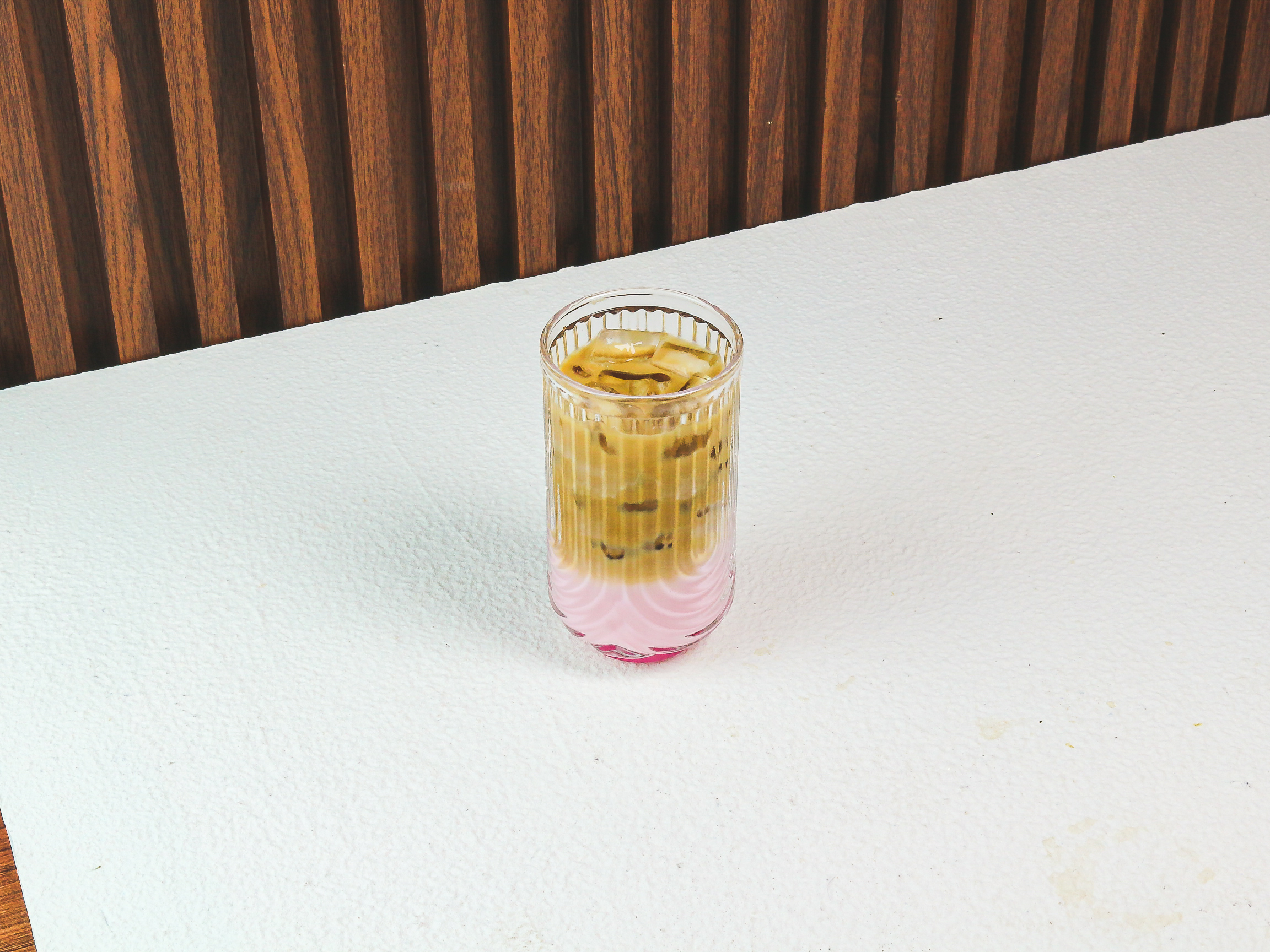 Pink Blossom Coffee Milk