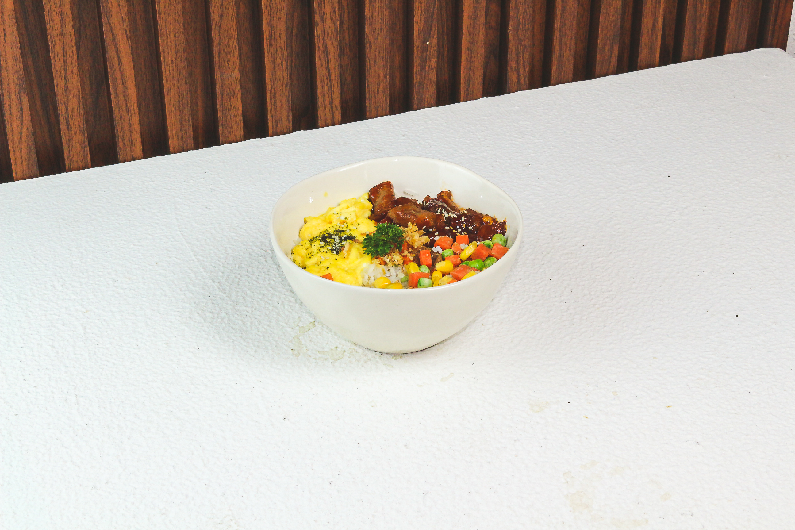 Beef Rice Bowl BBQ Sauce